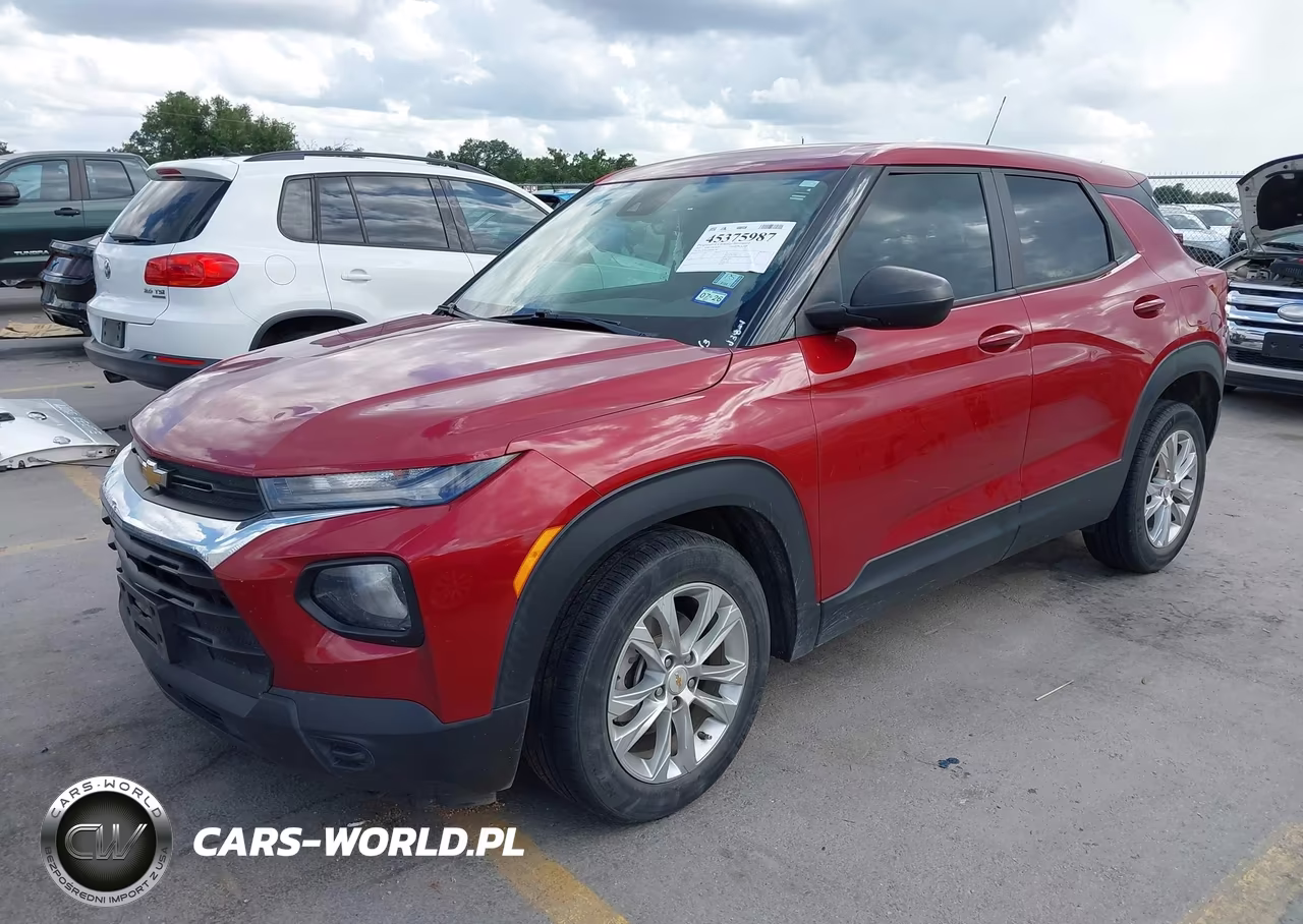 2021 Chevrolet Trailblazer Fwd Ls VIN:KL79MMS28MB005780 - 2