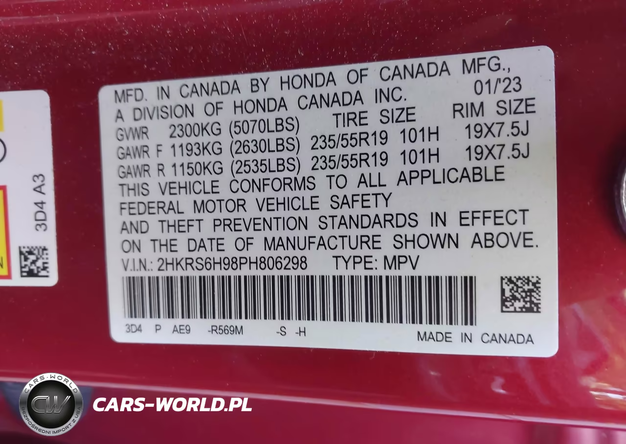 2023 Honda Cr-V Hybrid Sport Touring VIN:2HKRS6H98PH806298 - 9