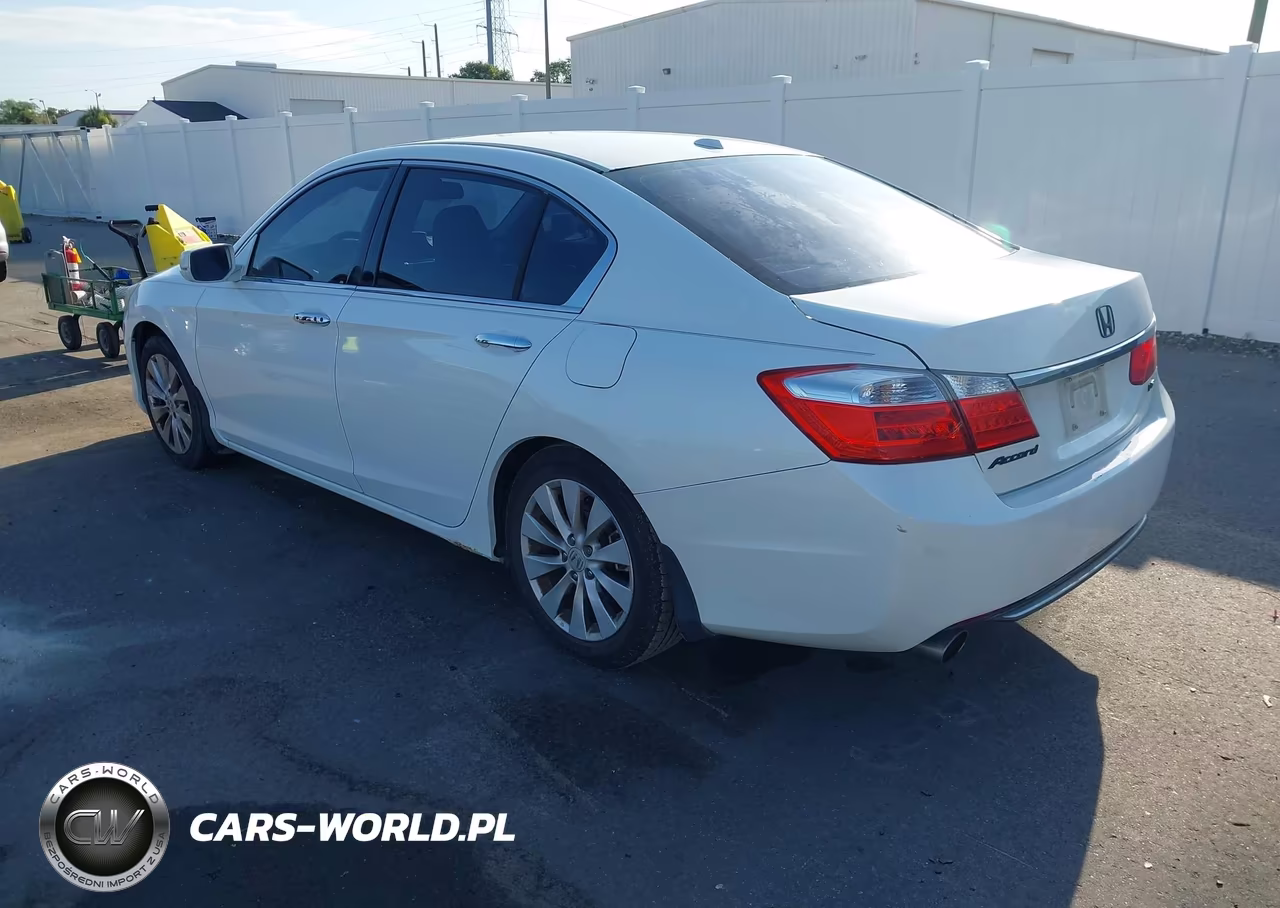 2013 Honda Accord Ex-L V-6 VIN:1HGCR3F84DA007374 - 3