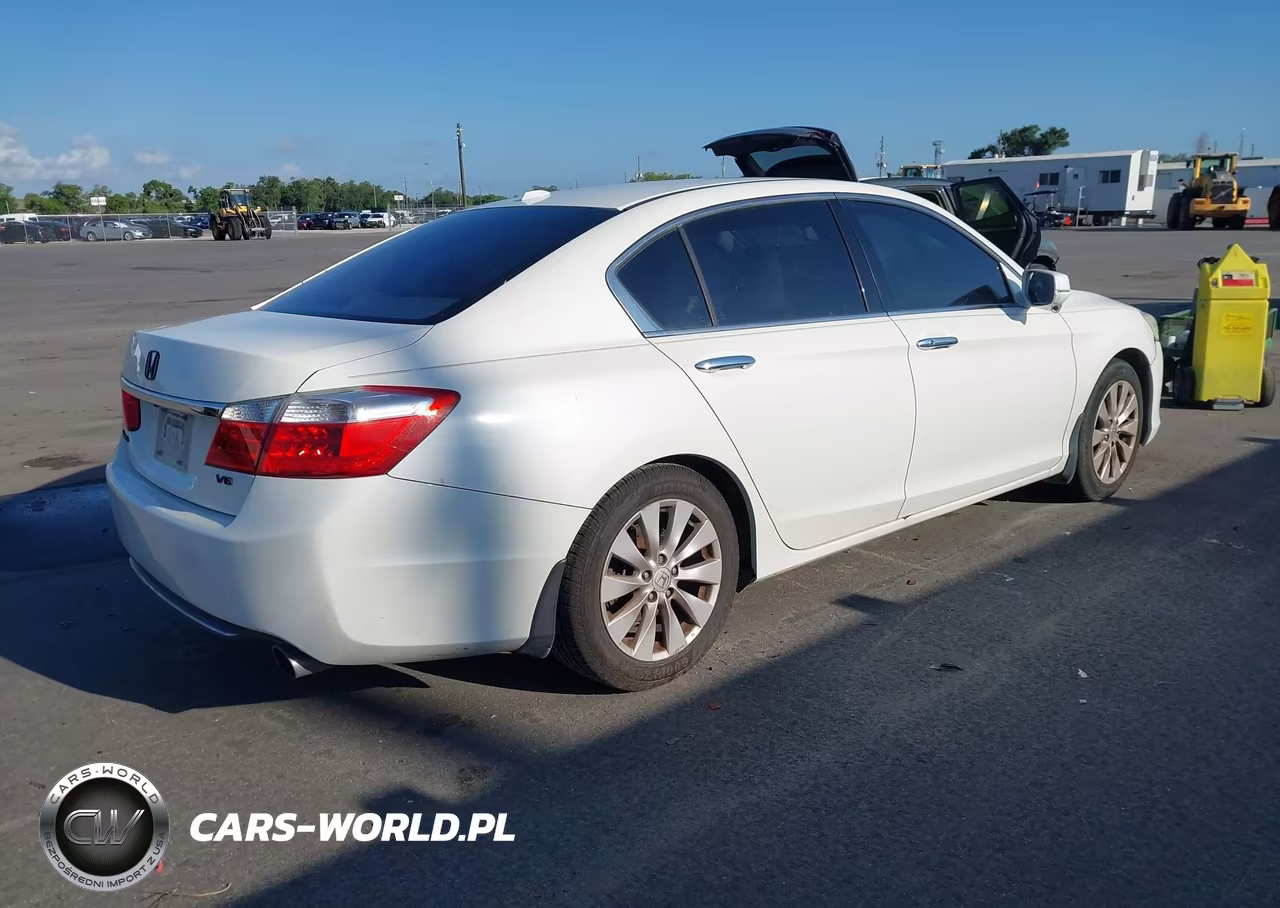 2013 Honda Accord Ex-L V-6 VIN:1HGCR3F84DA007374 - 4