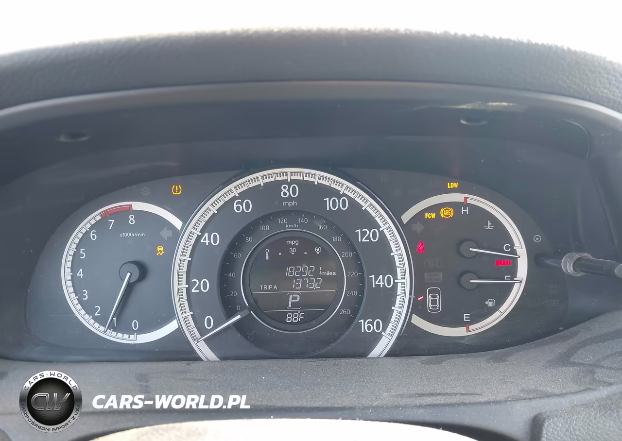 2013 Honda Accord Ex-L V-6 VIN:1HGCR3F84DA007374 - 7