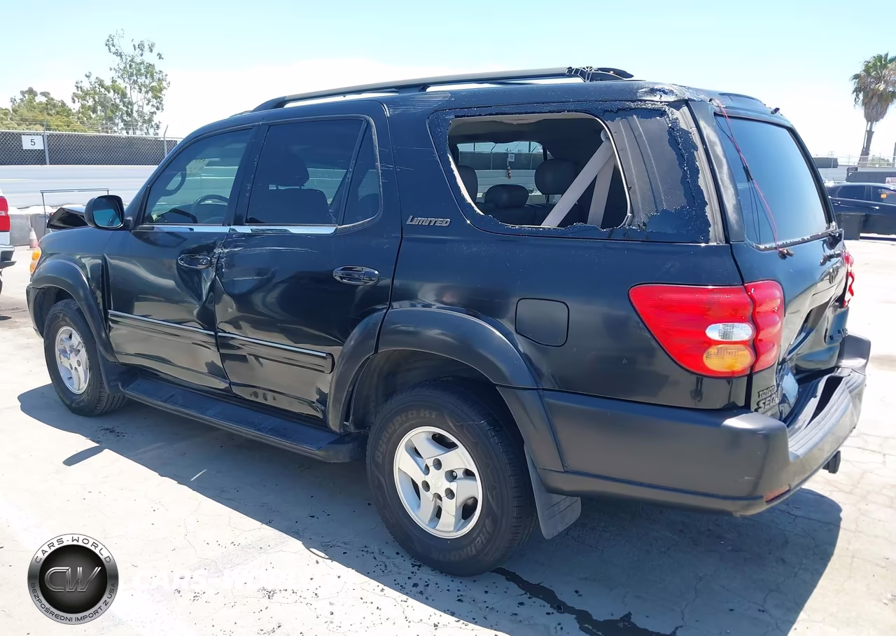 2002 Toyota Sequoia Limited V8 VIN:5TDZT38A12S097951 - 3