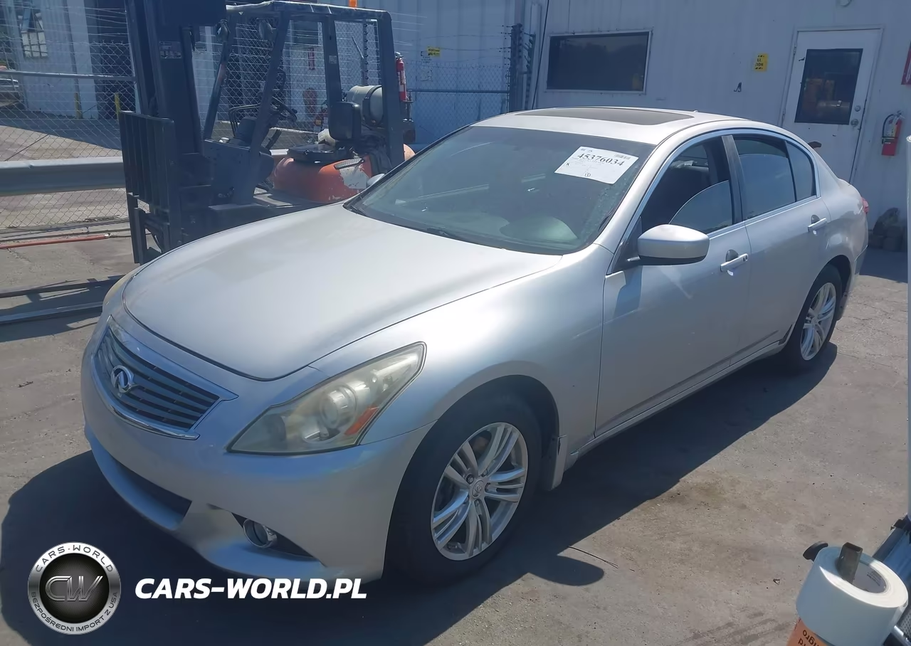 2013 Infiniti G37X VIN:JN1CV6AR8DM350119 - 2