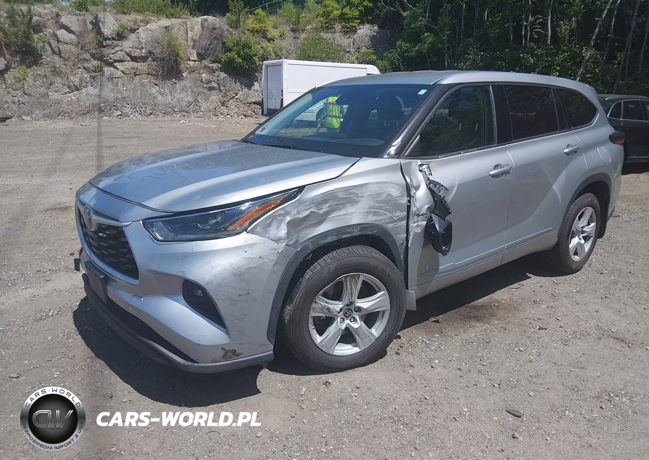 2021 Toyota Highlander Le VIN:5TDBZRBH9MS145160 - 2