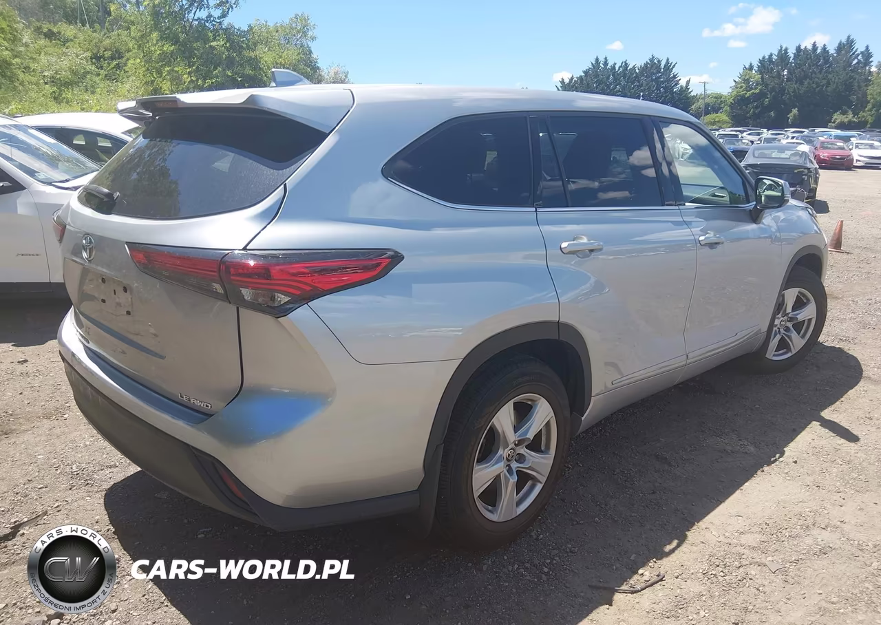 2021 Toyota Highlander Le VIN:5TDBZRBH9MS145160 - 4
