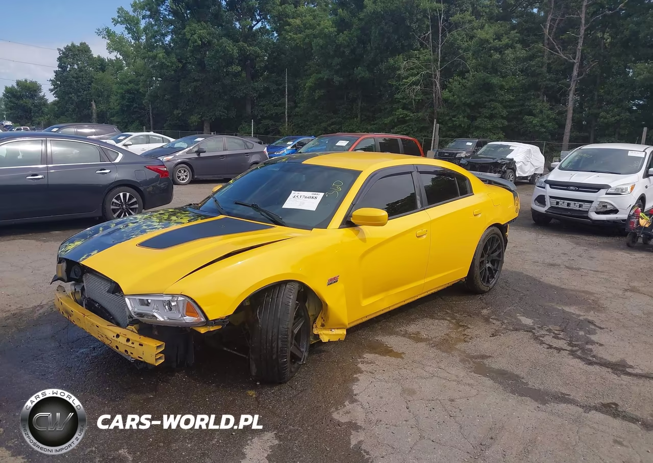 2012 Dodge Charger Srt8 Superbee VIN:2C3CDXGJ1CH298443 - 2