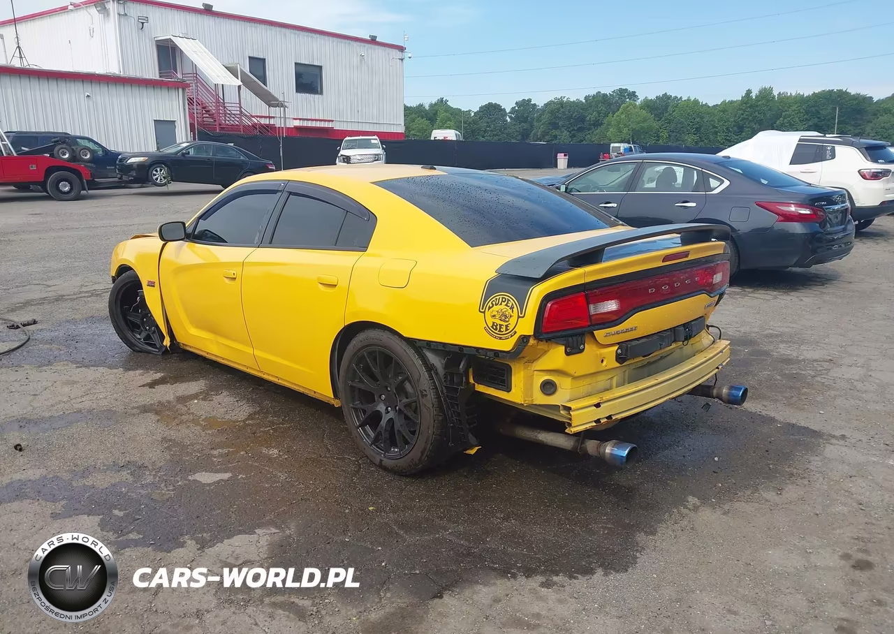 2012 Dodge Charger Srt8 Superbee VIN:2C3CDXGJ1CH298443 - 3