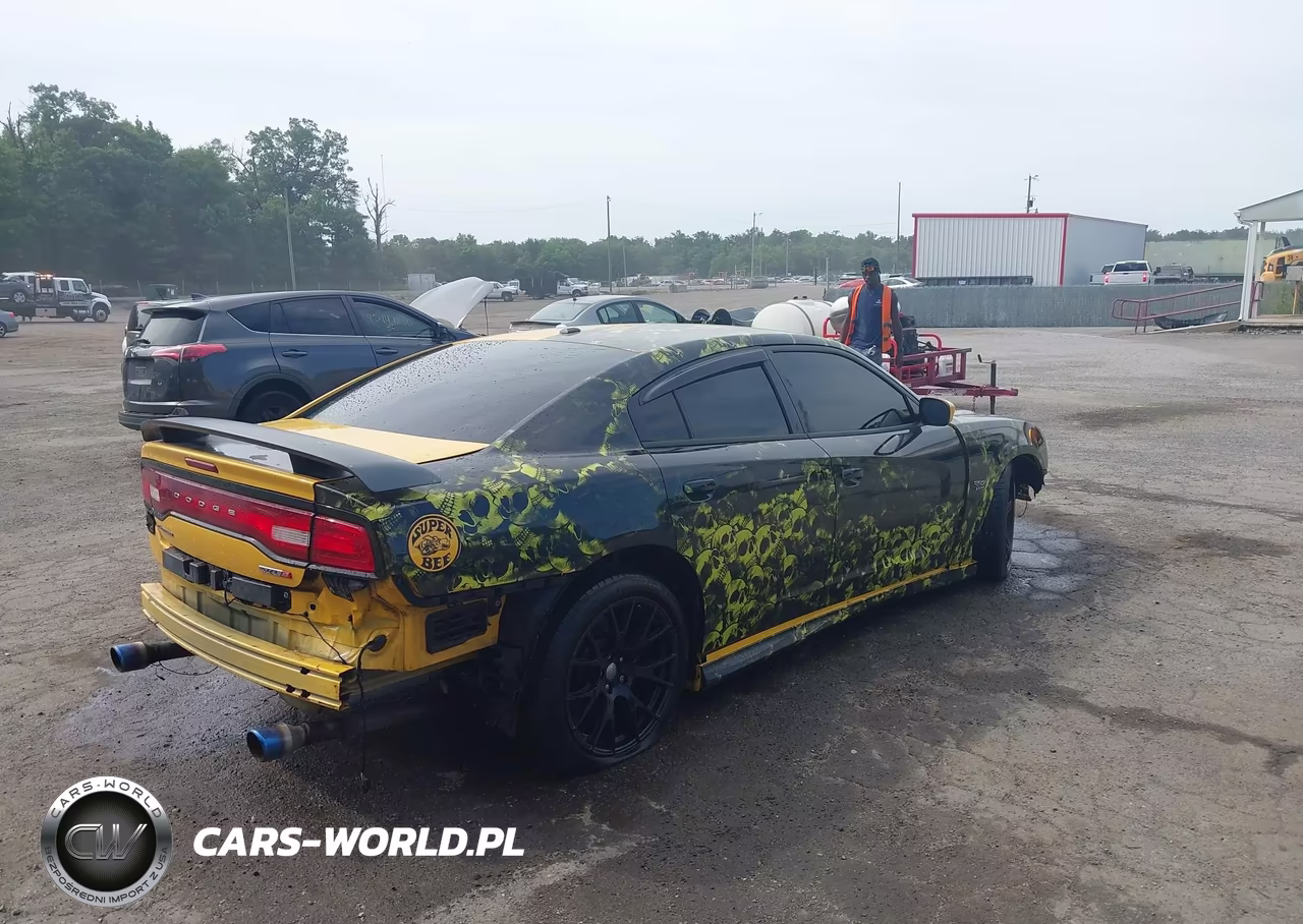 2012 Dodge Charger Srt8 Superbee VIN:2C3CDXGJ1CH298443 - 4
