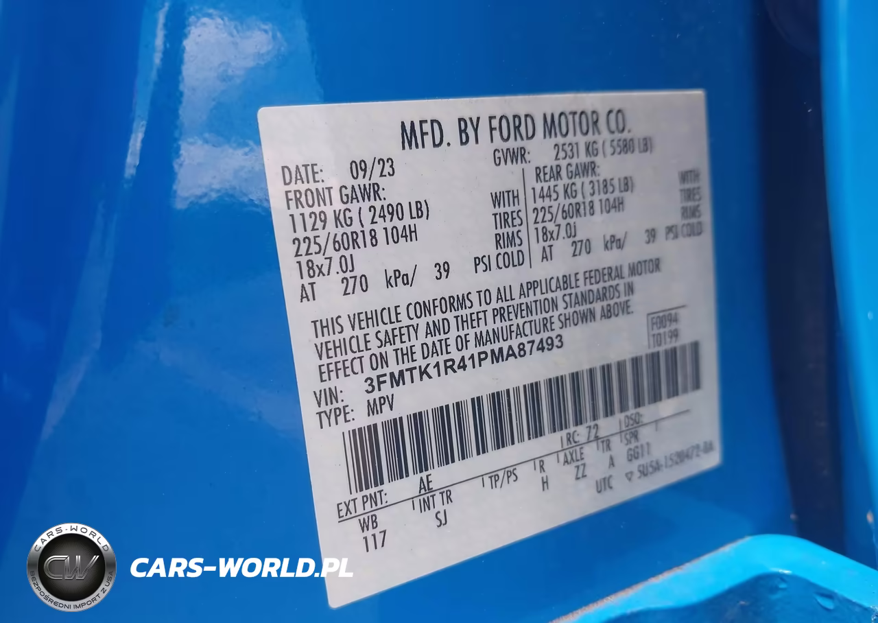 2023 Ford Mustang Mach-E Select VIN:3FMTK1R41PMA87493 - 9