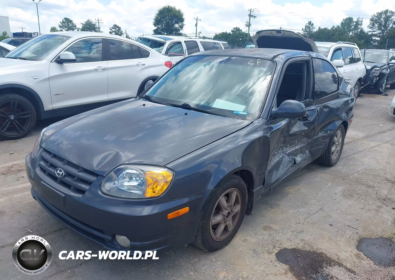 2005 Hyundai Accent Gls-Gt VIN:KMHCG35C95U366631 - 2