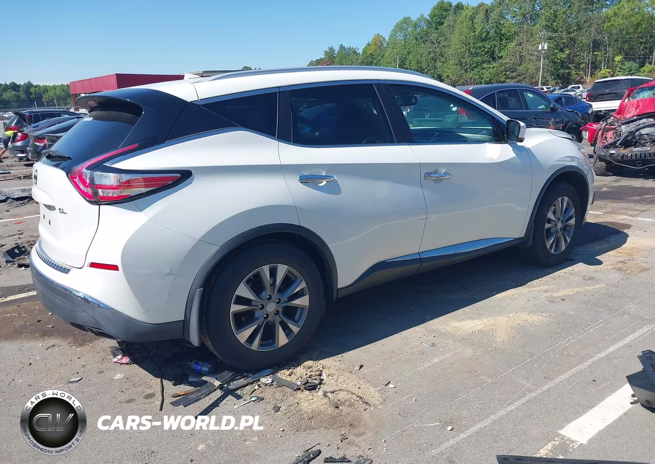 2015 Nissan Murano Sl VIN:5N1AZ2MG4FN207558 - 4