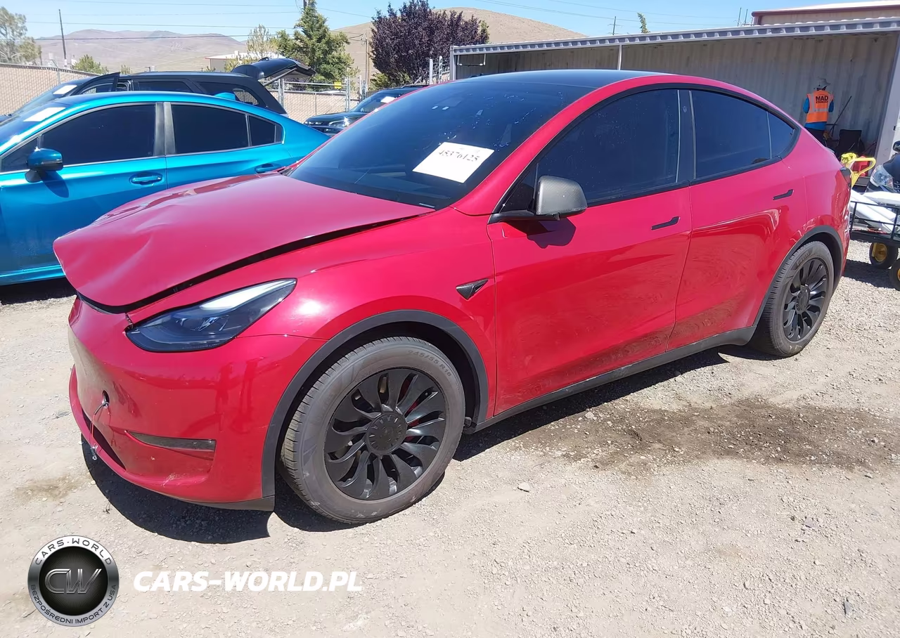 2023 Tesla Model Y Performance Dual Motor All-Wheel Drive VIN:7SAYGDEF7PF632110 - 2