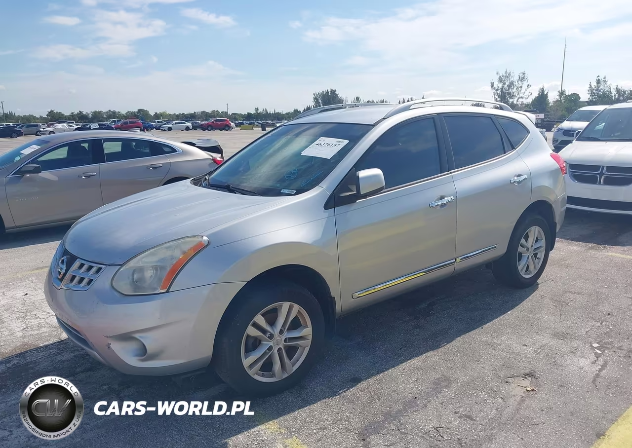 2012 Nissan Rogue Sv VIN:JN8AS5MT1CW610916 - 2