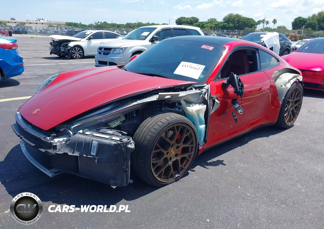 2021 Porsche 911 Carrera 4S-Carrera S VIN:WP0AB2A93MS222890 - 2