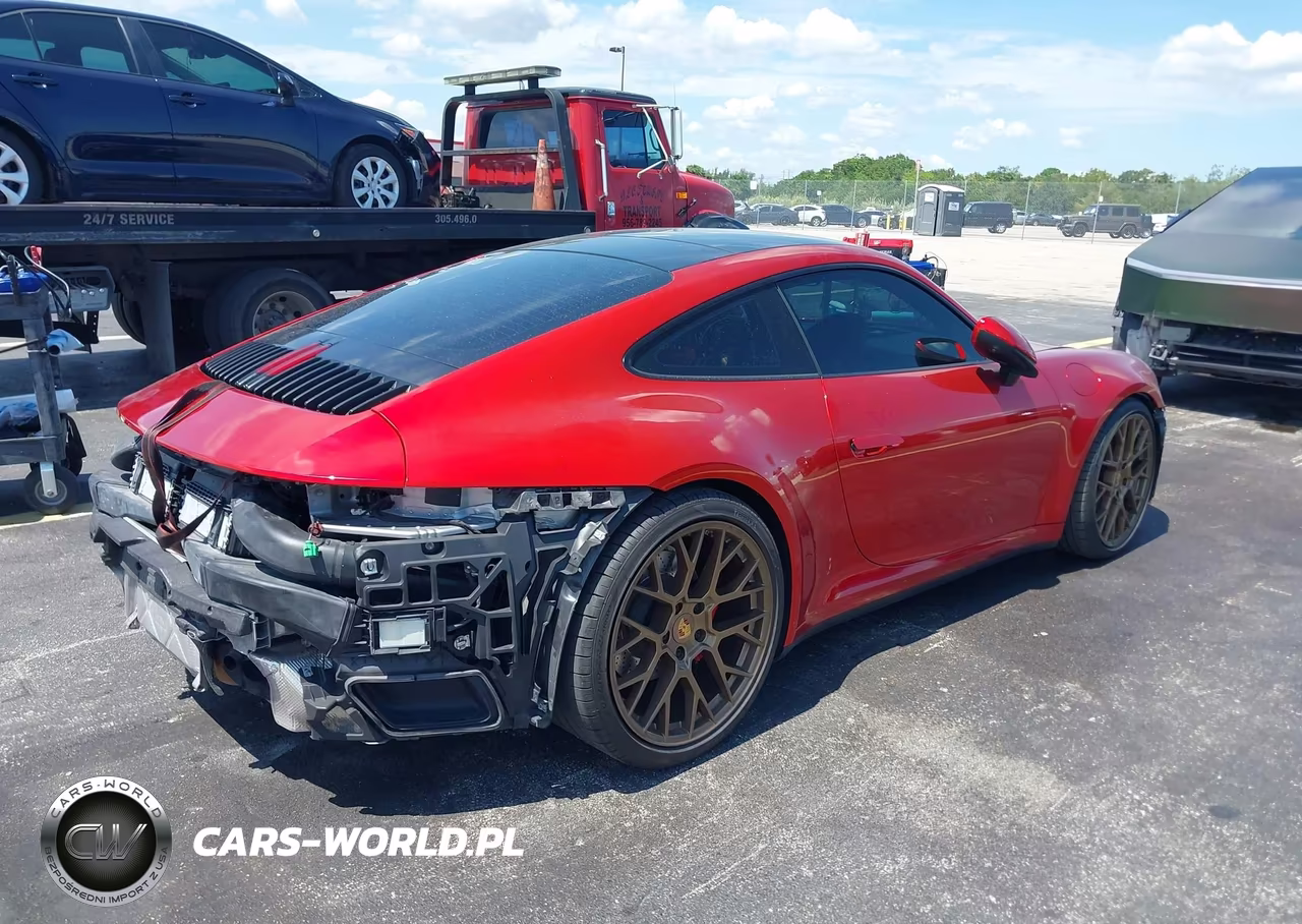 2021 Porsche 911 Carrera 4S-Carrera S VIN:WP0AB2A93MS222890 - 4