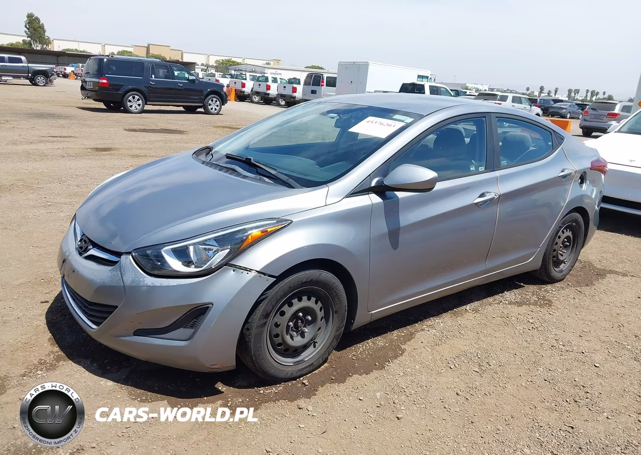 2016 Hyundai Elantra Se VIN:KMHDH4AE4GU511513 - 2