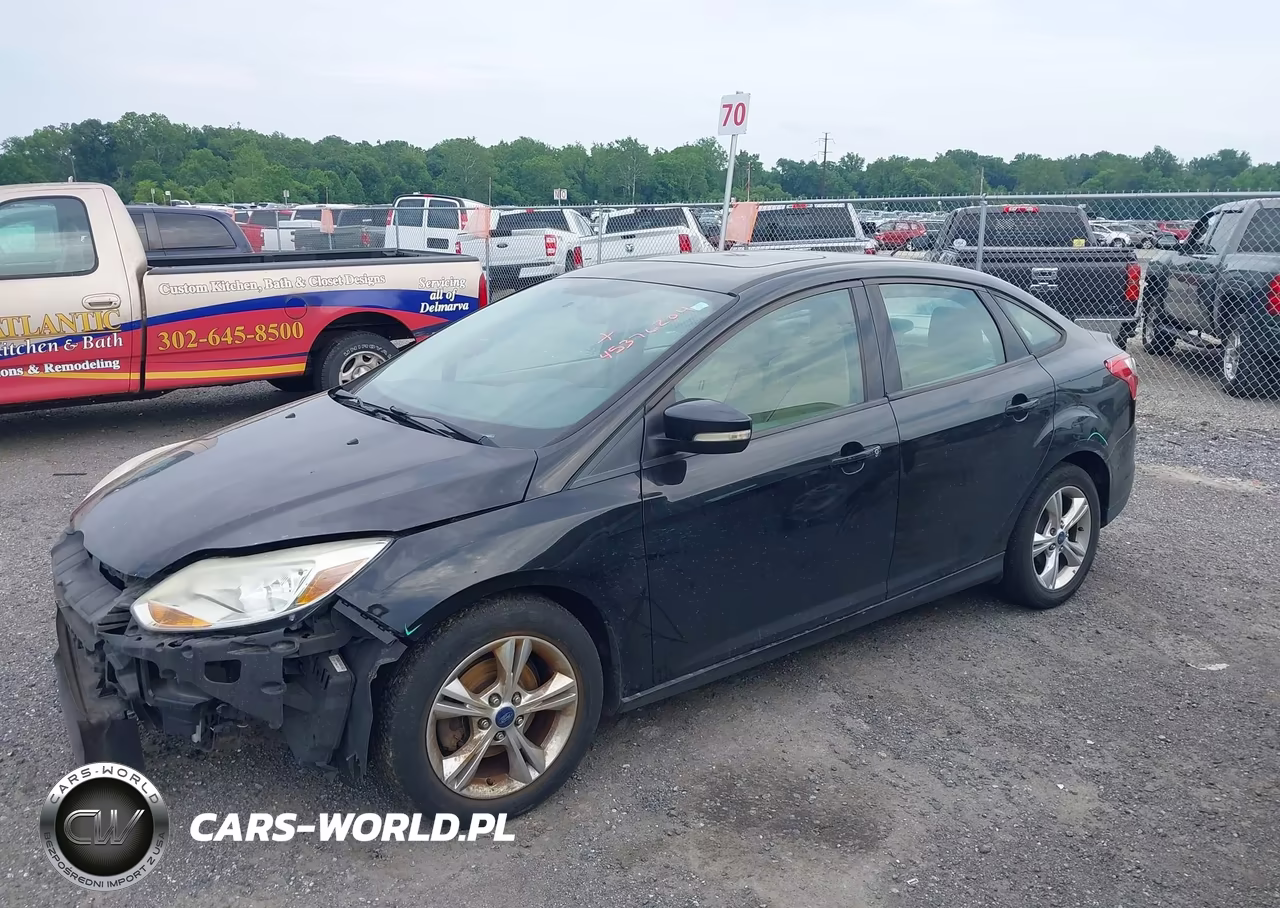 2013 Ford Focus Se VIN:1FADP3F26DL343171 - 2