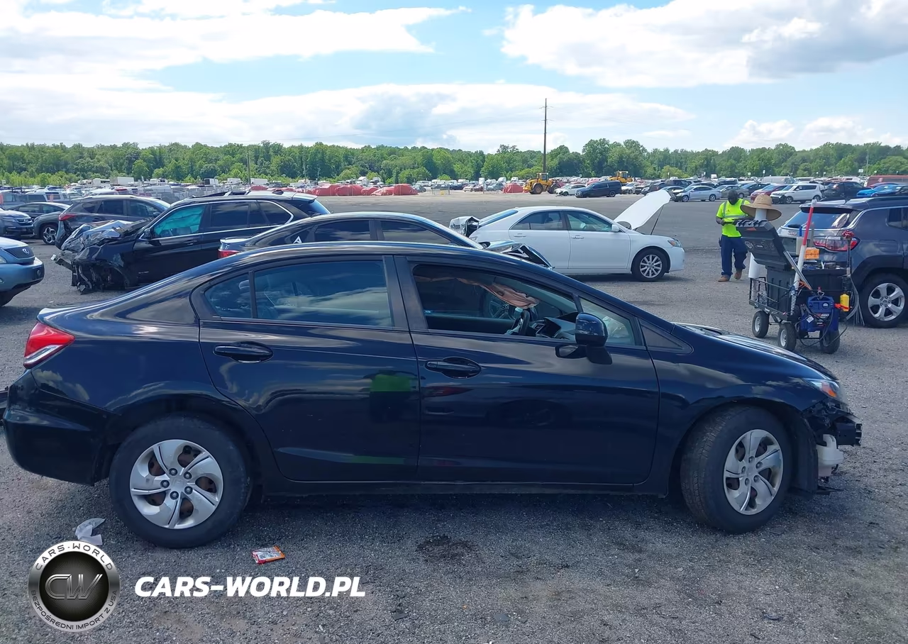 2013 Honda Civic Lx VIN:19XFB2F53DE281162 - 13