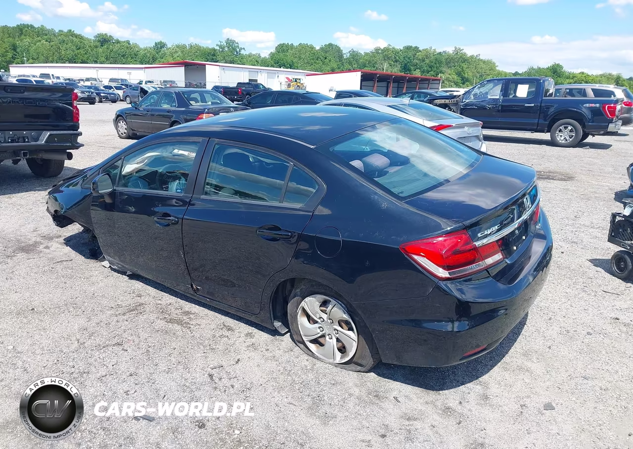 2013 Honda Civic Lx VIN:19XFB2F53DE281162 - 3