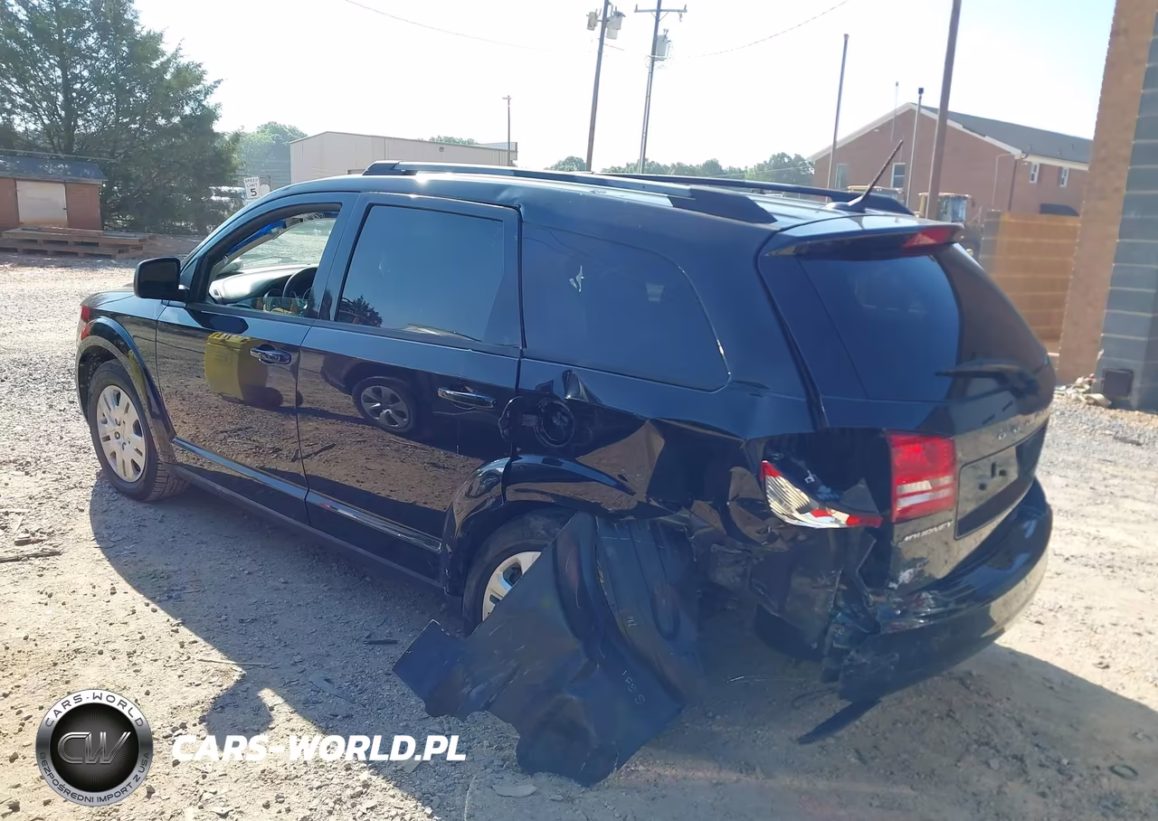 2017 Dodge Journey Se VIN:3C4PDCAB3HT622370 - 3