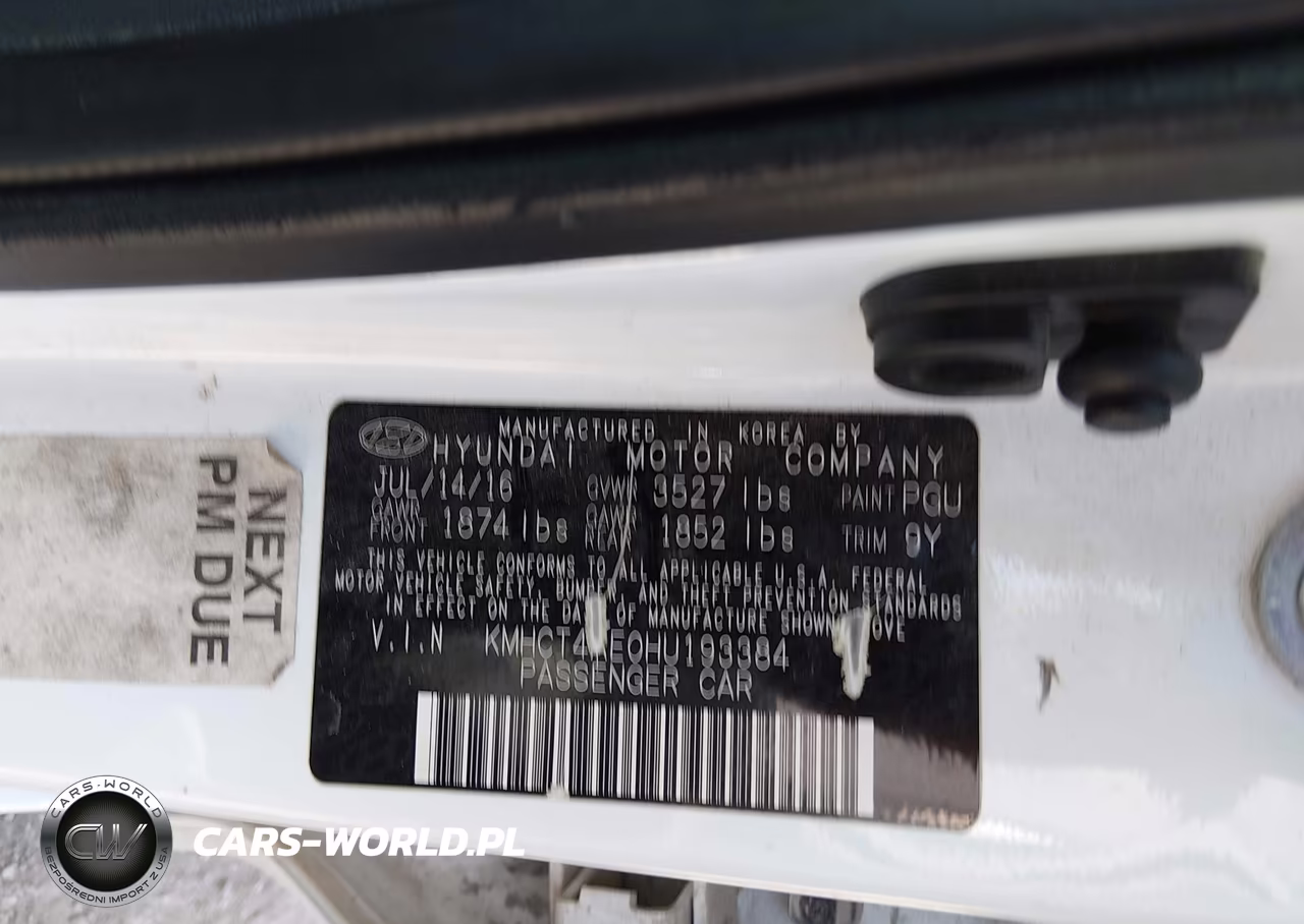 2017 Hyundai Accent Se VIN:KMHCT4AE0HU193384 - 9