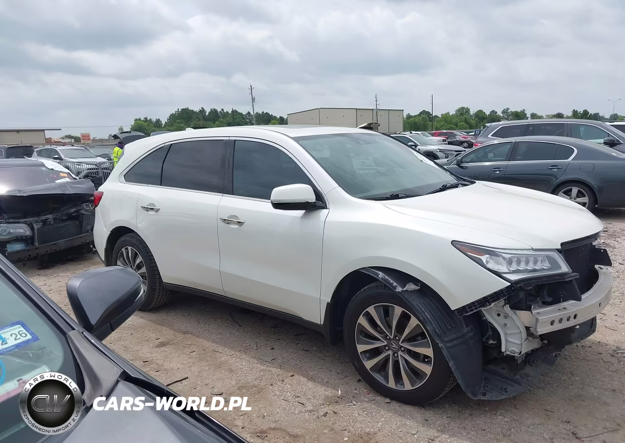 2015 Acura Mdx Technology Package VIN:5FRYD3H41FB013221 - 14