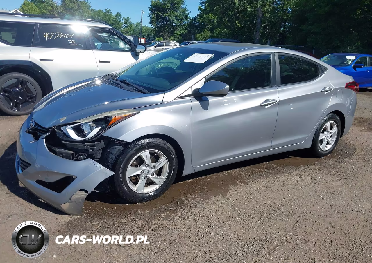 2015 Hyundai Elantra Se VIN:5NPDH4AE7FH584758 - 2