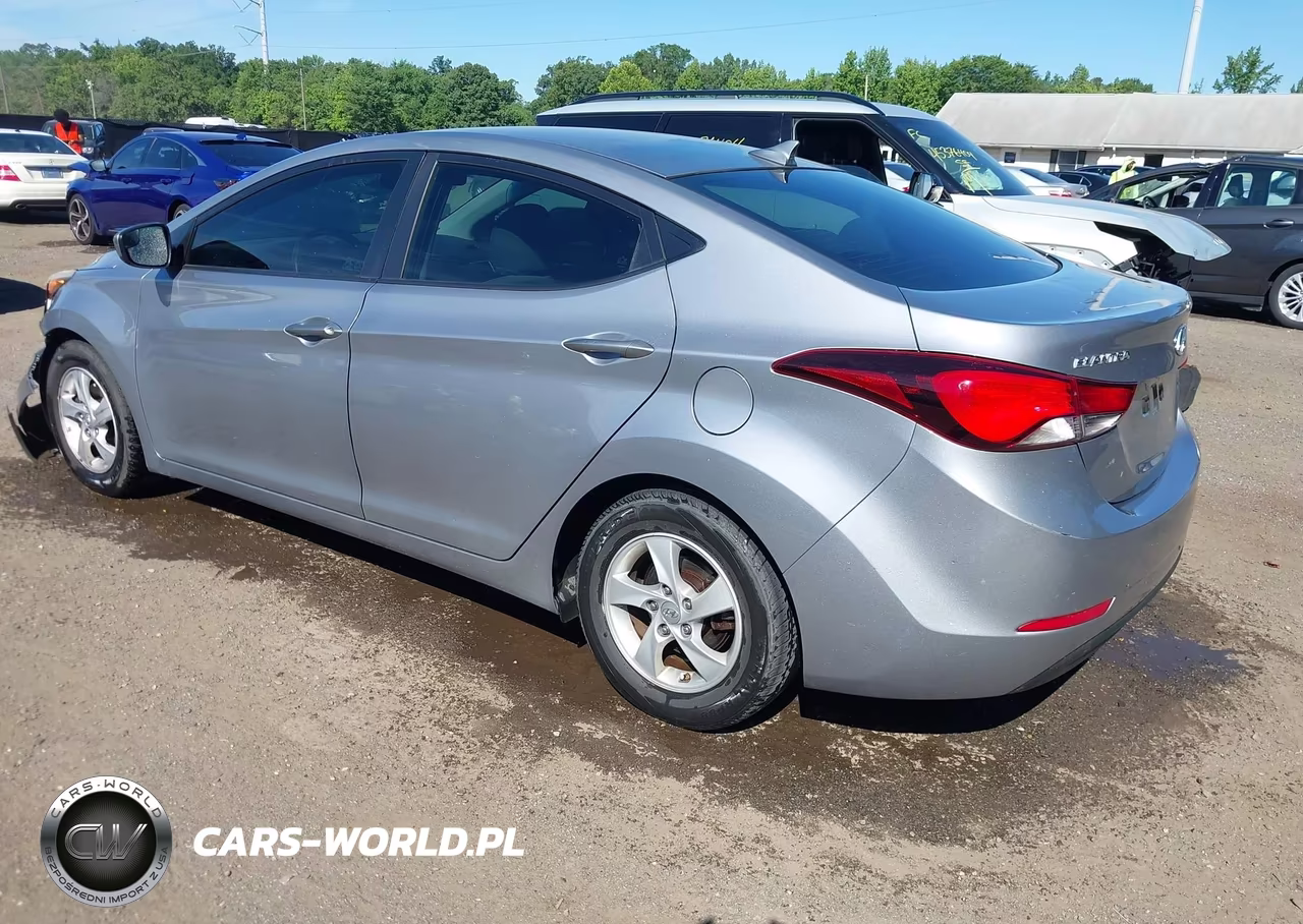 2015 Hyundai Elantra Se VIN:5NPDH4AE7FH584758 - 3