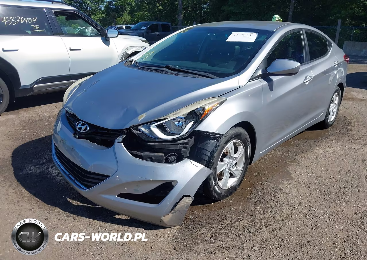 2015 Hyundai Elantra Se VIN:5NPDH4AE7FH584758 - 6