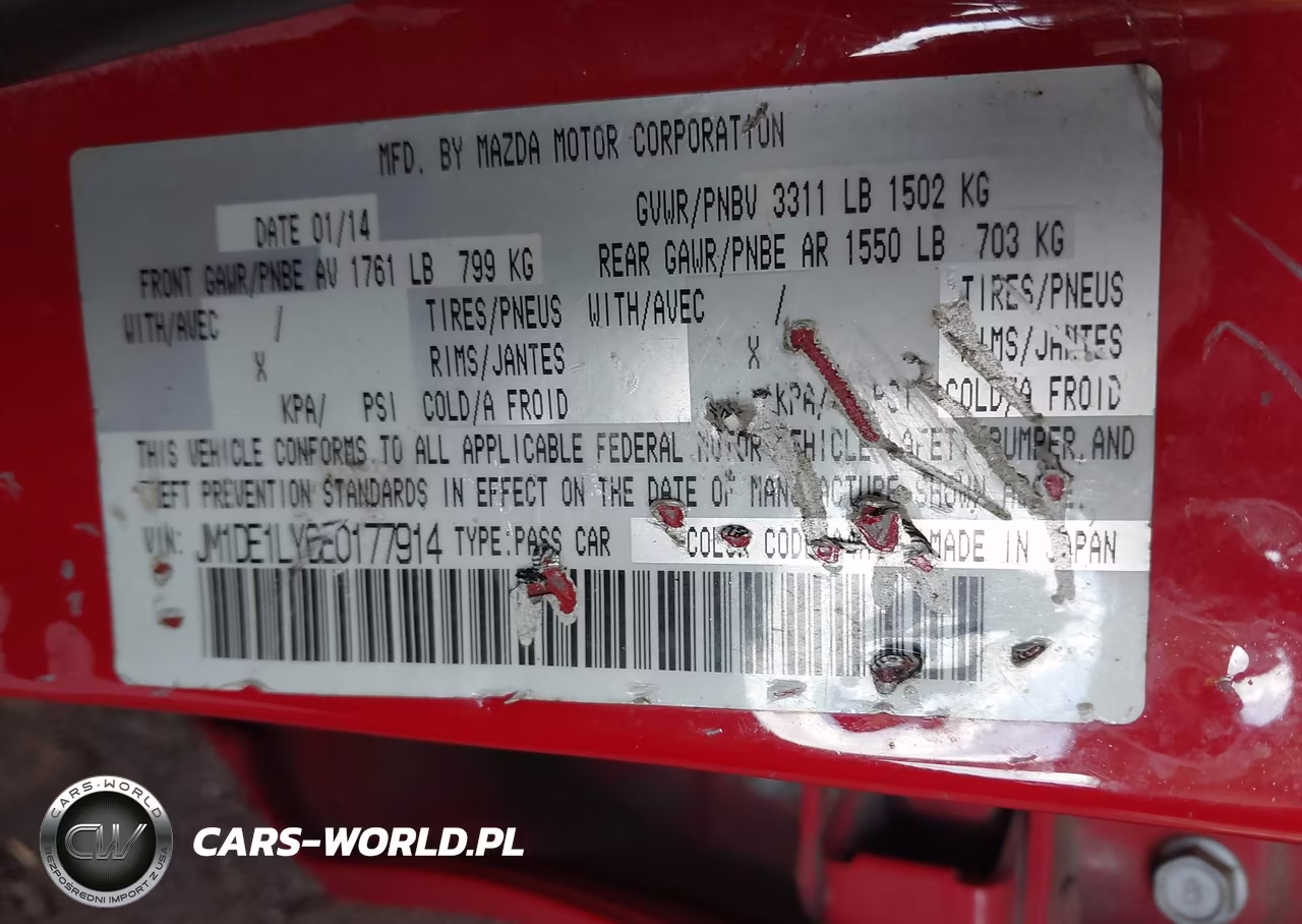 2014 Mazda Mazda2 Touring VIN:JM1DE1LY6E0177914 - 9