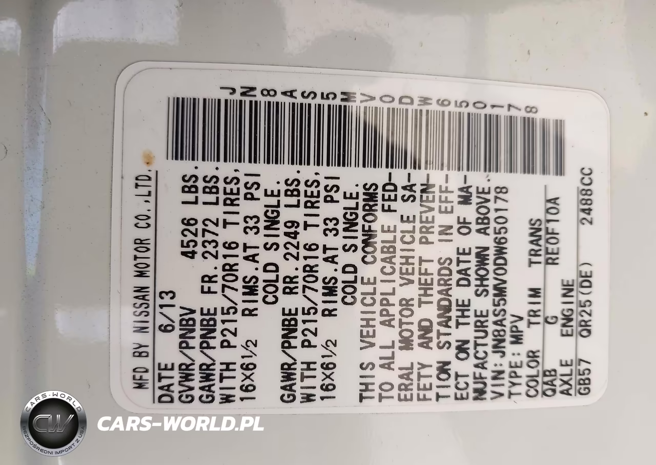 2013 Nissan Rogue S VIN:JN8AS5MV0DW650178 - 9