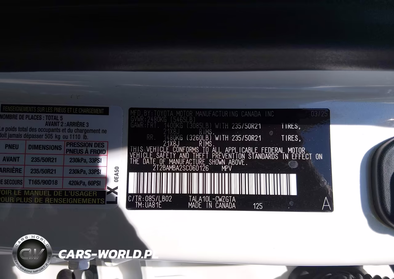 2025 Lexus Rx 350 Premium Plus VIN:2T2BAMBA2SC060126 - 9