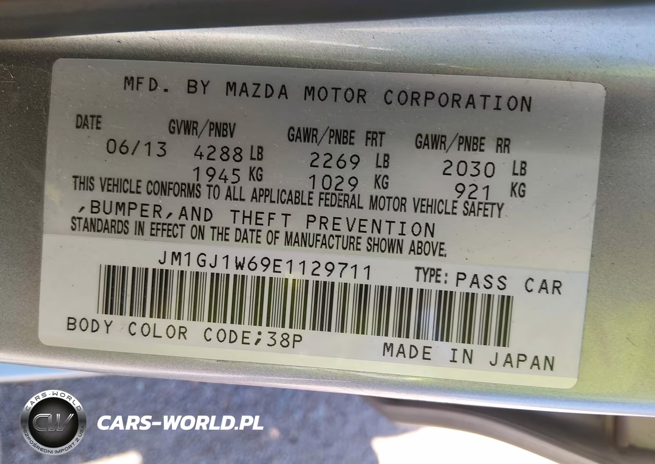 2014 Mazda Mazda6 I Grand Touring VIN:JM1GJ1W69E1129711 - 9
