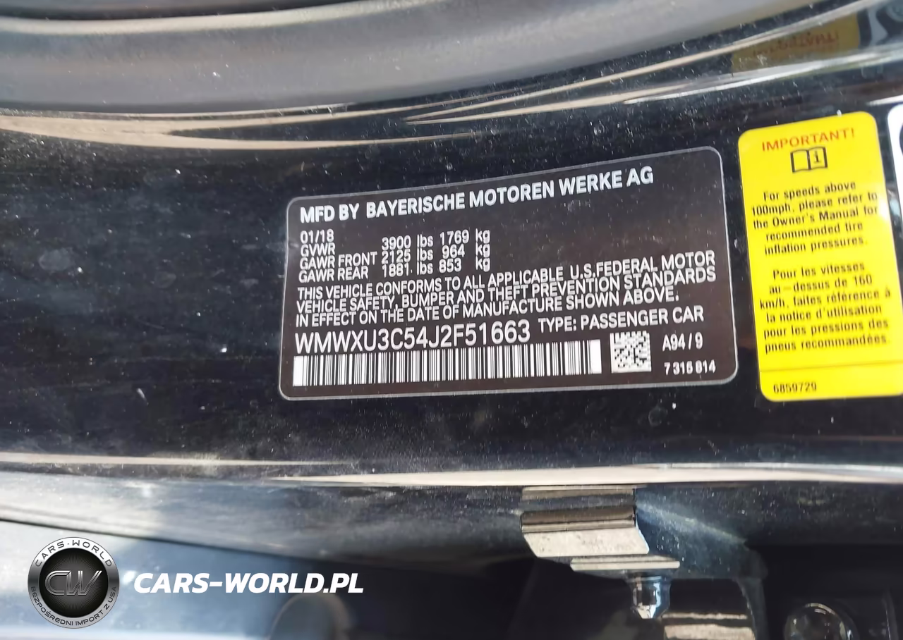2018 Mini Hardtop Cooper S VIN:WMWXU3C54J2F51663 - 9