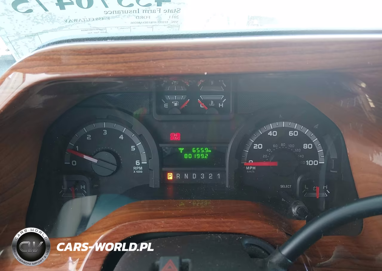 2011 Ford E-450 Cutaway VIN:1FDXE4FS1BDA80206 - 6