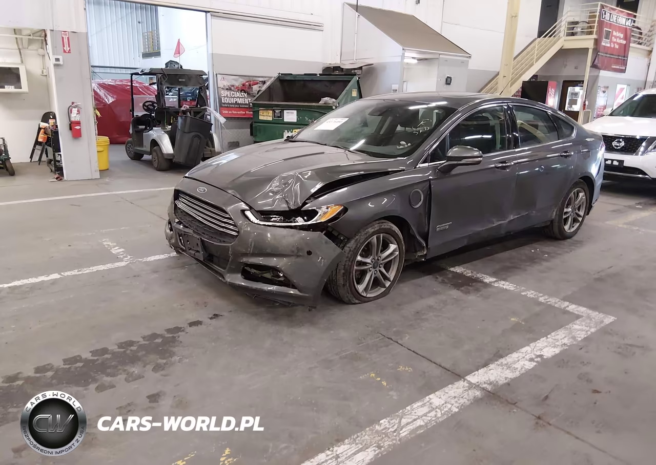 2016 Ford Fusion Energi Titanium VIN:3FA6P0SU5GR134945 - 2
