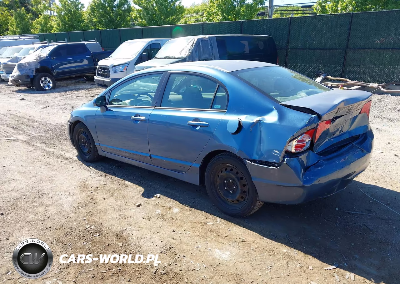 2006 Honda Civic Lx VIN:2HGFA16576H527197 - 3