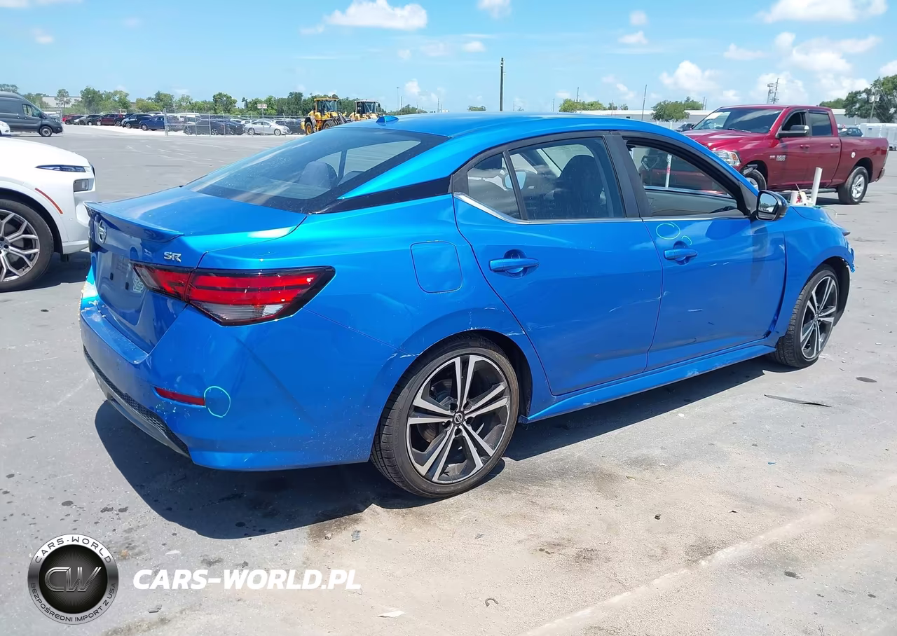 2021 Nissan Sentra Sr Xtronic Cvt VIN:3N1AB8DV3MY209086 - 4