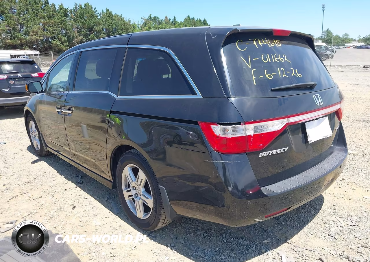 2011 Honda Odyssey Touring-Touring Elite VIN:5FNRL5H97BB011662 - 3