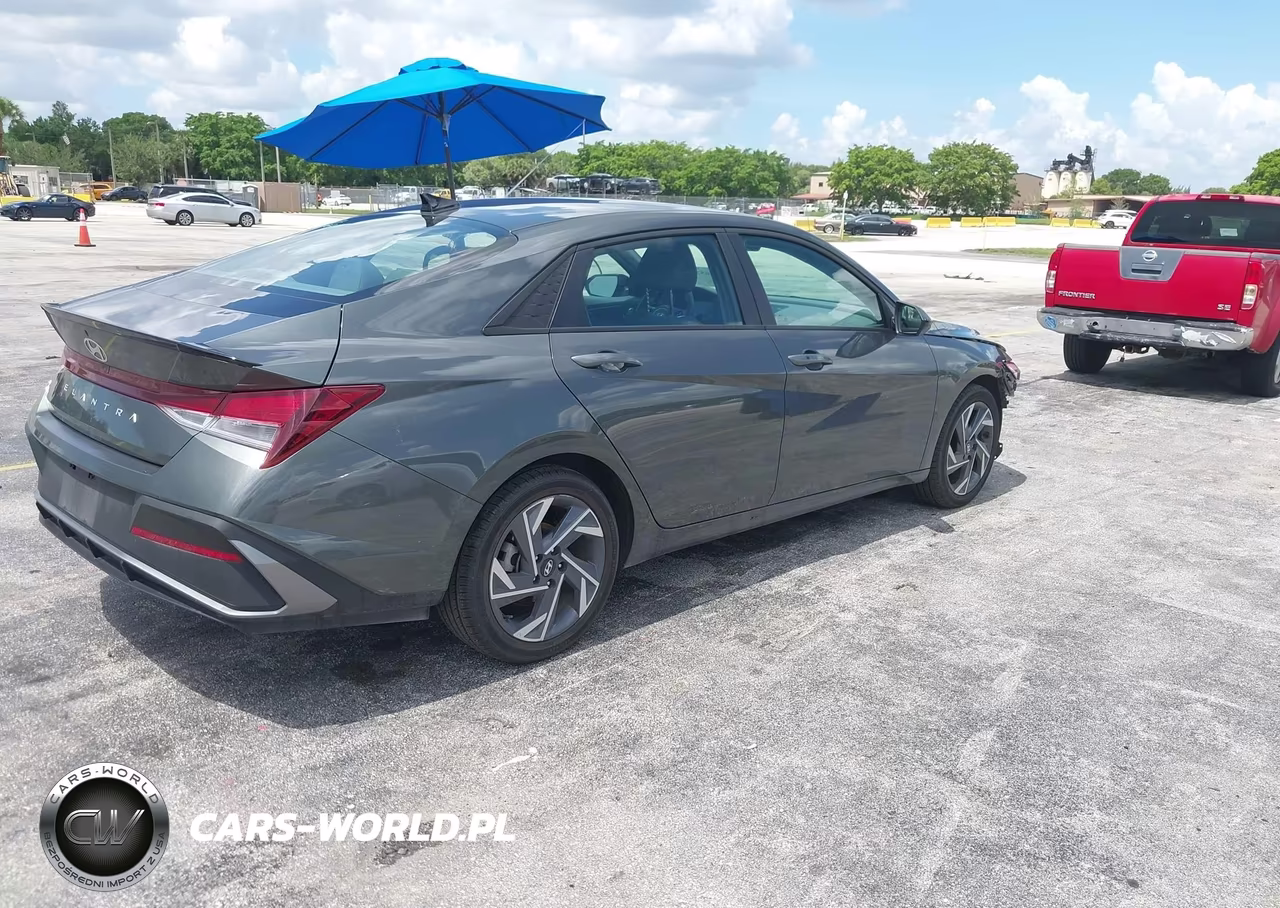 2025 Hyundai Elantra Sel Sport VIN:KMHLM4DG0SU048900 - 4