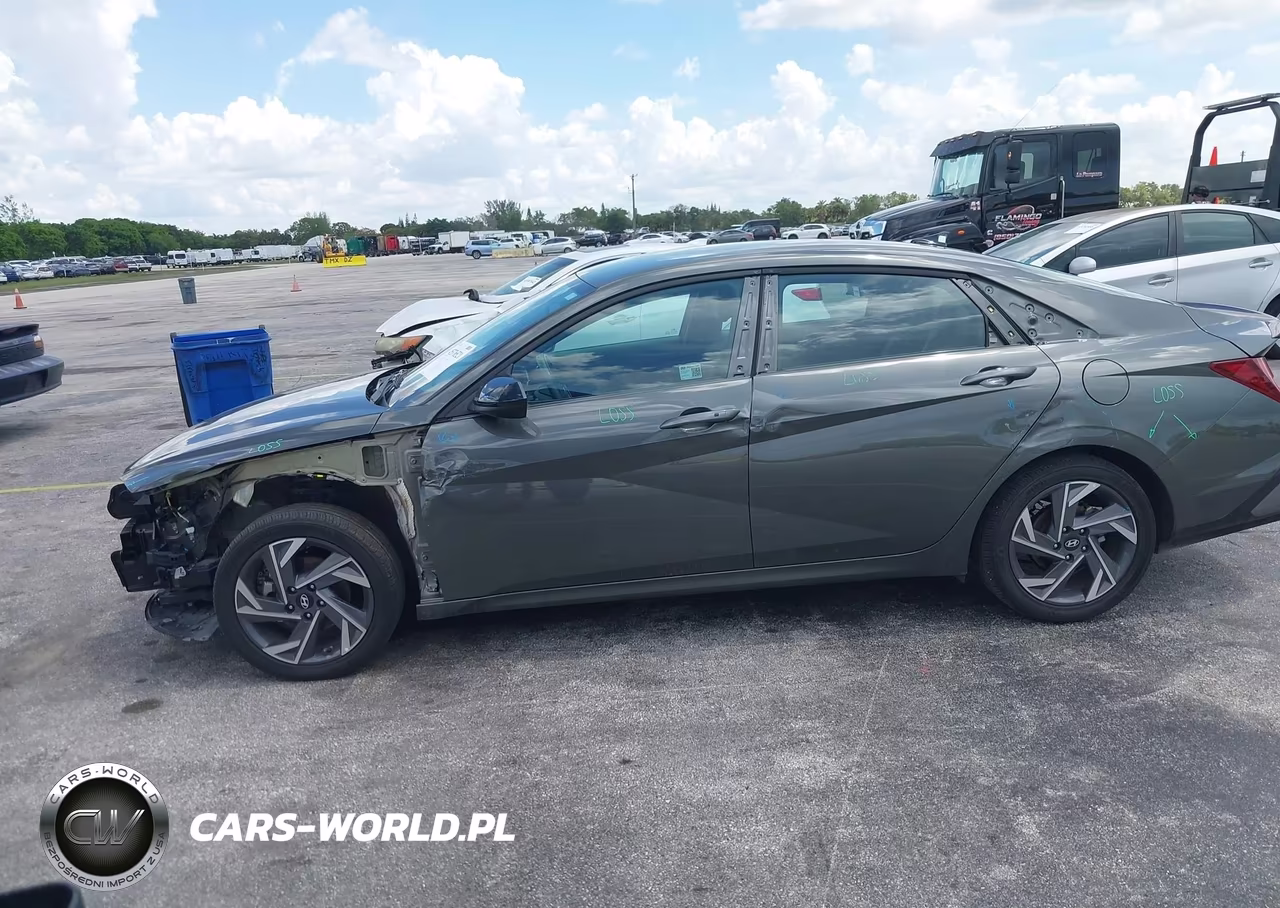 2025 Hyundai Elantra Sel Sport VIN:KMHLM4DG0SU048900 - 6