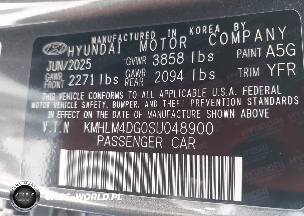 2025 Hyundai Elantra Sel Sport VIN:KMHLM4DG0SU048900 - 9