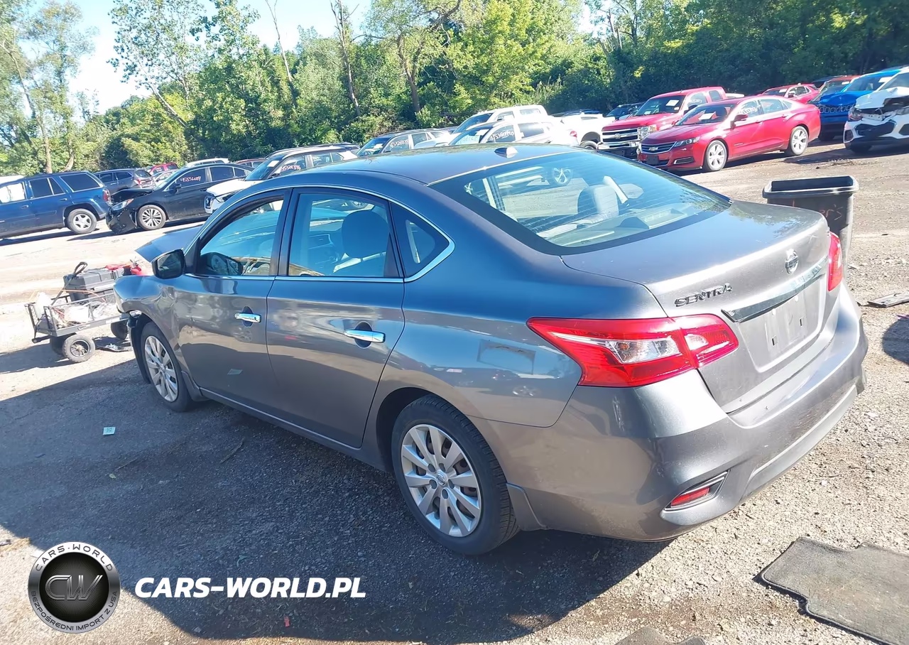 2017 Nissan Sentra Sv VIN:3N1AB7AP8HY323056 - 3