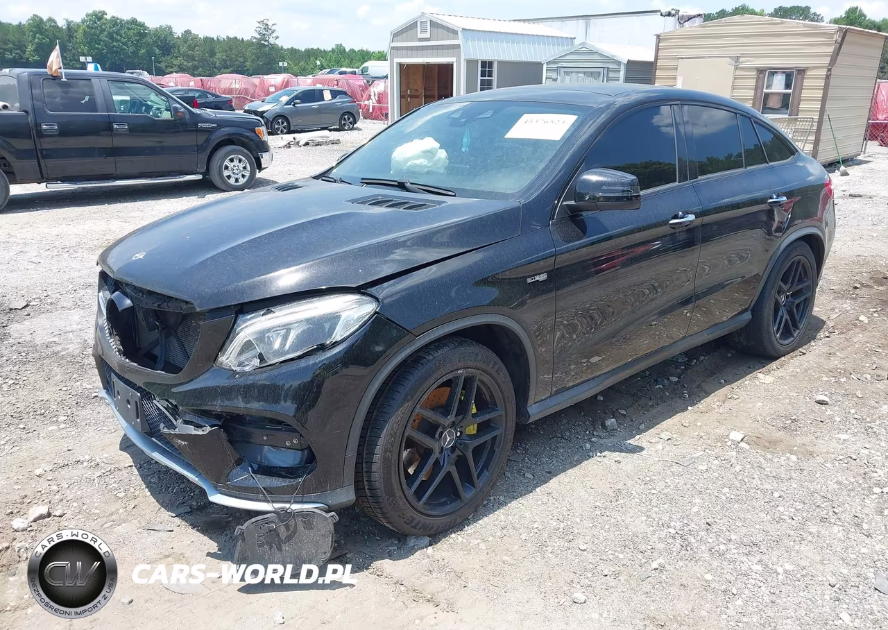 2018 Mercedes-Benz Amg Gle 43 Coupe 4Matic VIN:4JGED6EB3JA095815 - 2