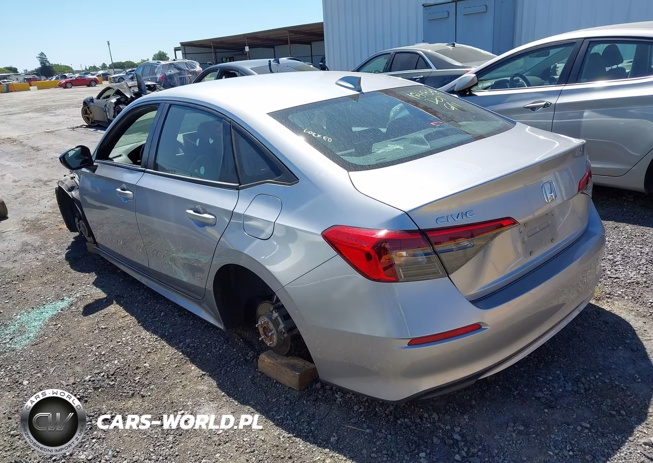 2022 Honda Civic Sport VIN:2HGFE2F57NH593516 - 3