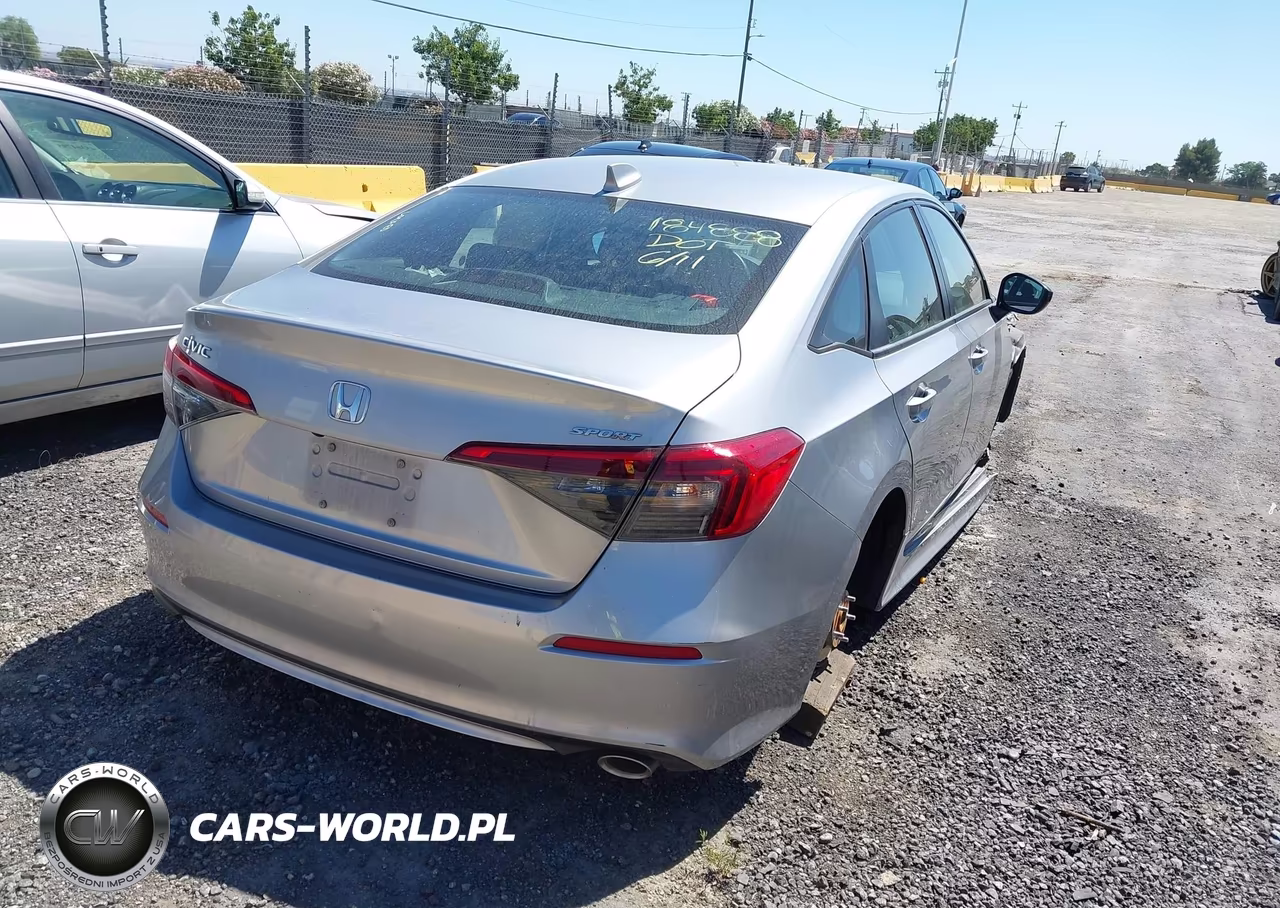 2022 Honda Civic Sport VIN:2HGFE2F57NH593516 - 4
