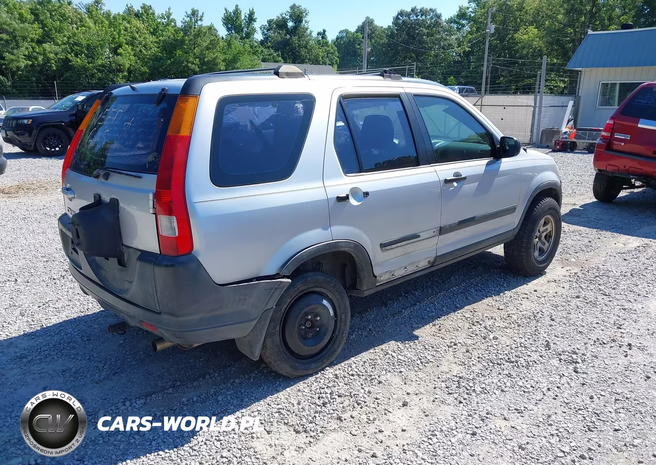 2003 Honda Cr-V Lx VIN:SHSRD68453U101202 - 4