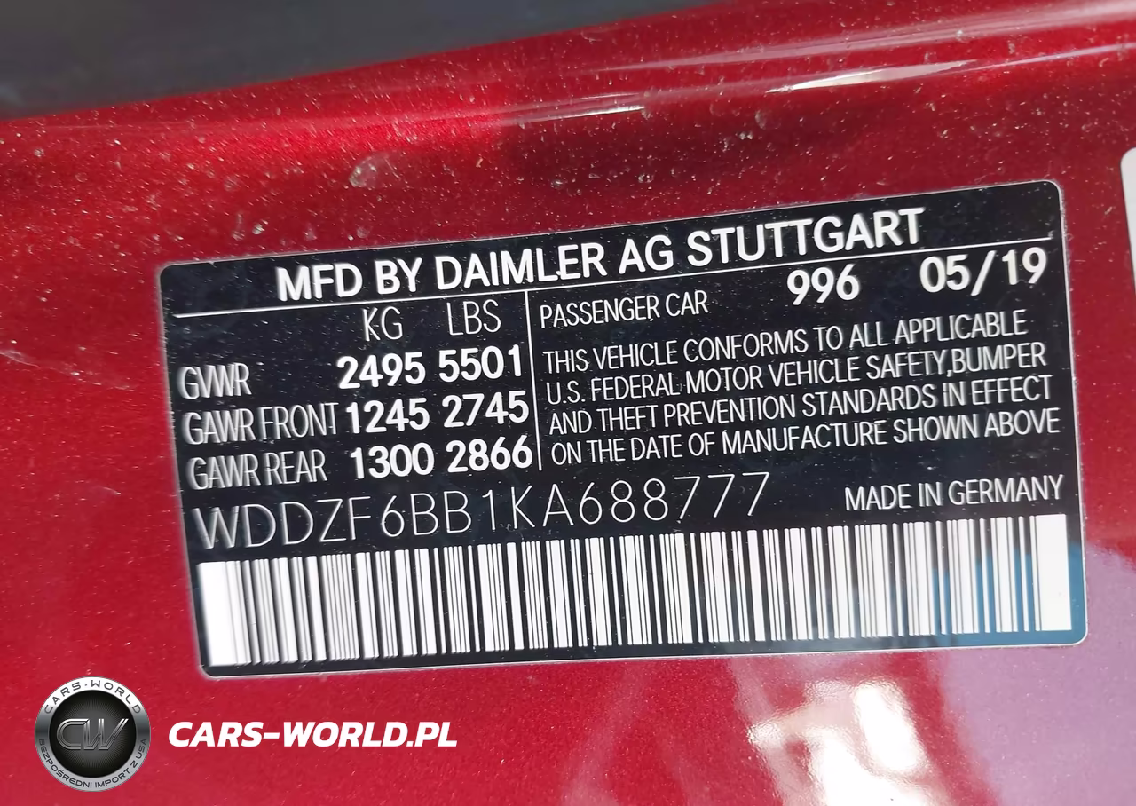 2019 Mercedes-Benz Amg E 53 4Matic VIN:WDDZF6BB1KA688777 - 9