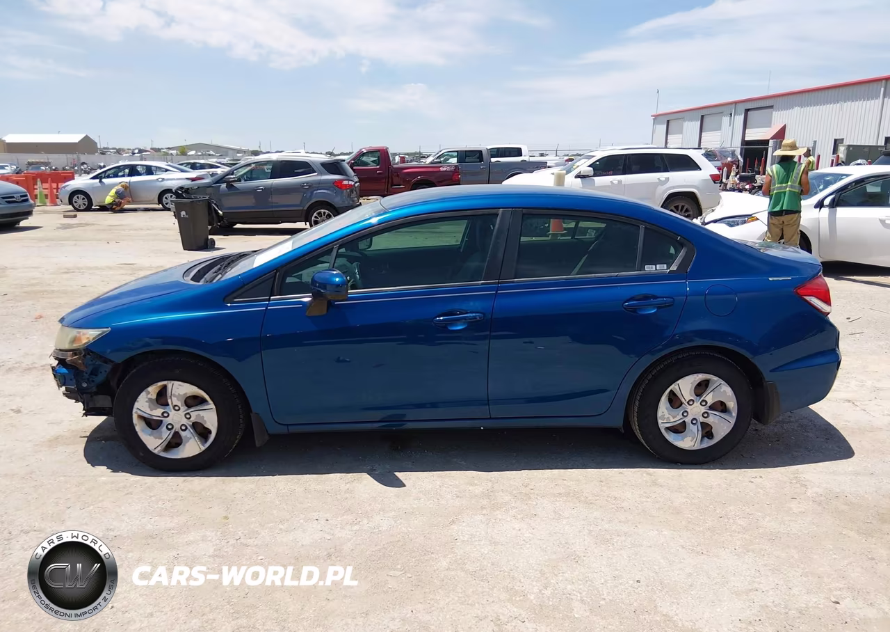 2014 Honda Civic Lx VIN:2HGFB2F50EH505656 - 14