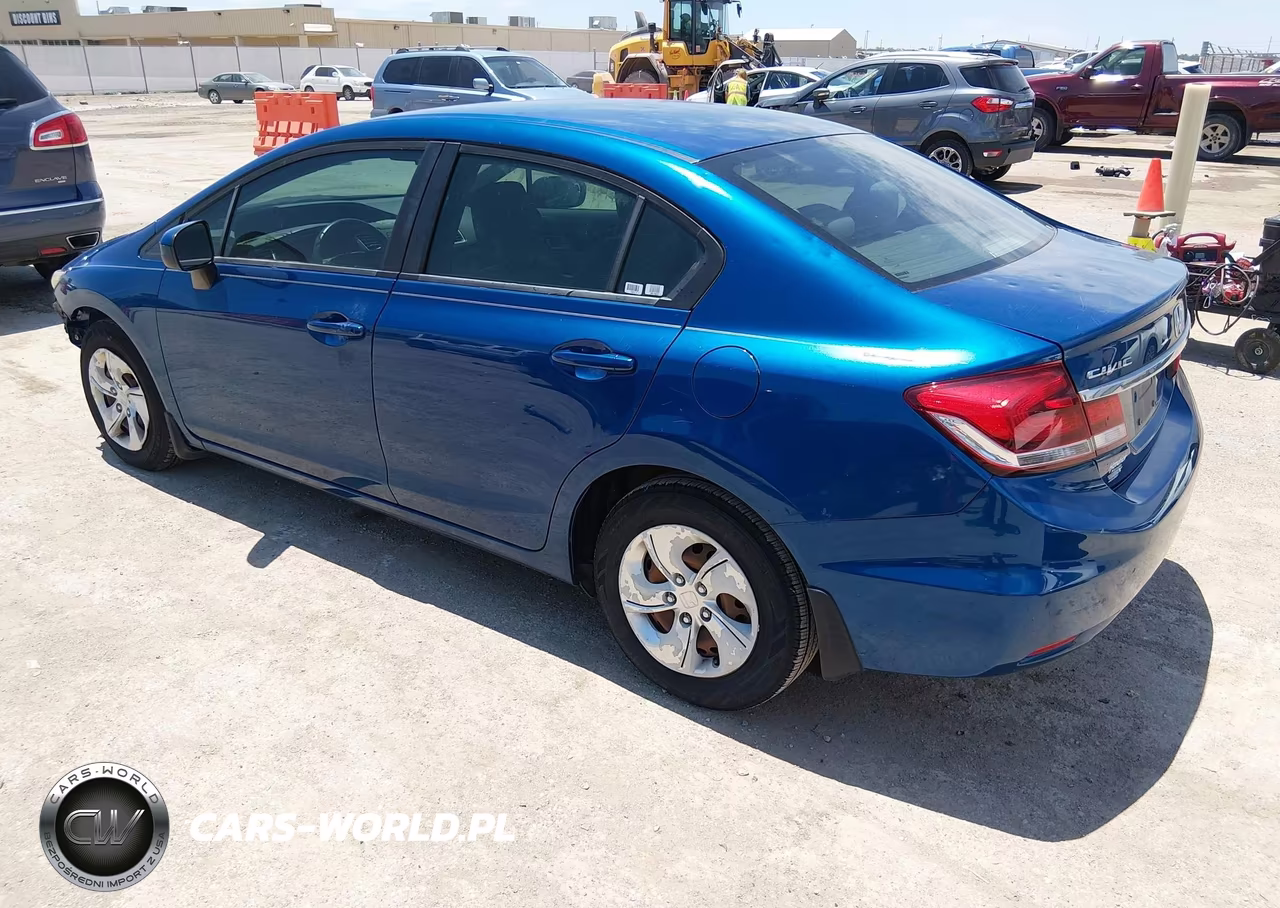 2014 Honda Civic Lx VIN:2HGFB2F50EH505656 - 3